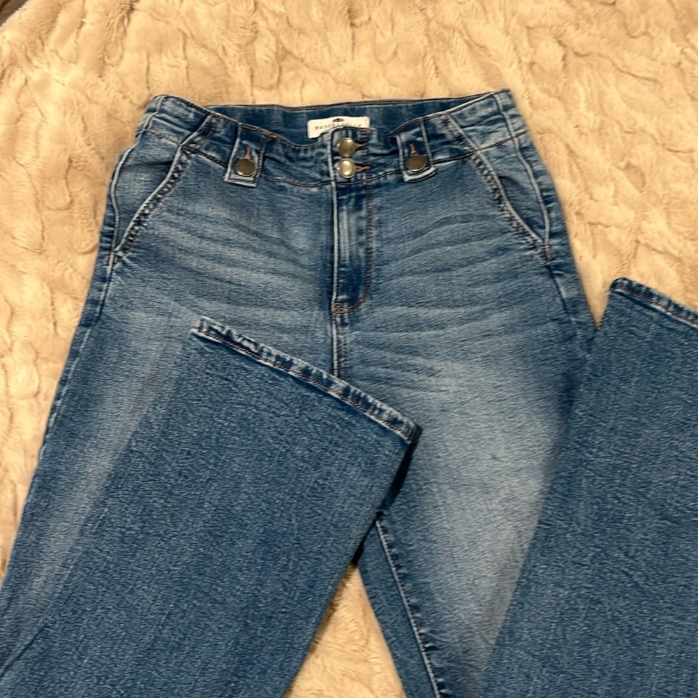 Super cute high-rise Mason & Belle Jeans like new Size 4